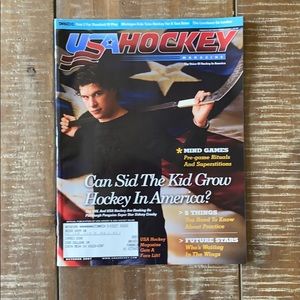 USA Hockey Sydney Crosby Rookie cover